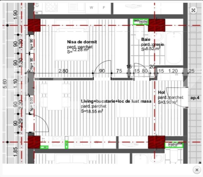 Apartament de vânzare 2 camere Dambul Rotund - 107208AV | BLITZ Cluj-Napoca | Poza3