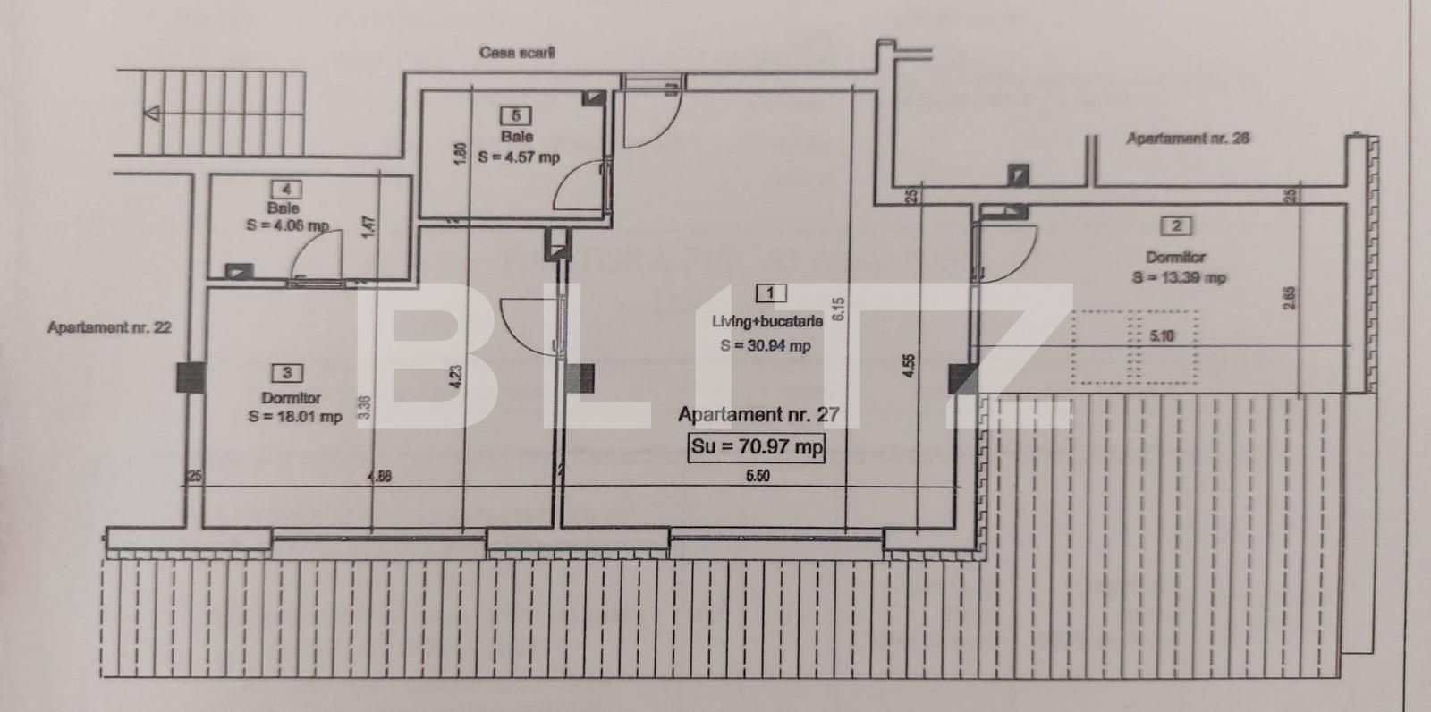 Apartament de vânzare 3 camere Floreşti - 107245AV | BLITZ Cluj-Napoca | Poza13
