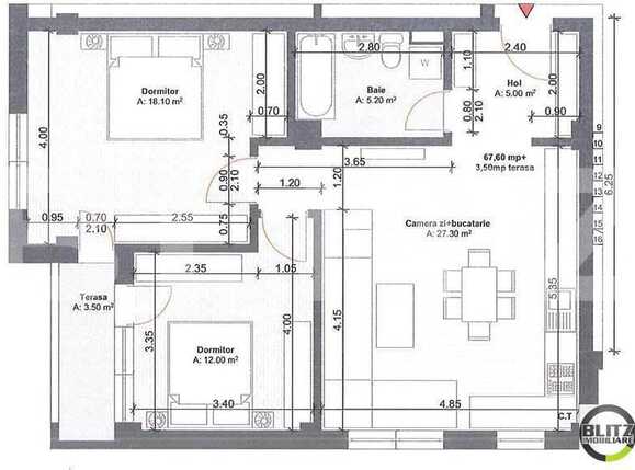 Apartament de vânzare 3 camere Floreşti - 10753AV | BLITZ Cluj-Napoca | Poza2
