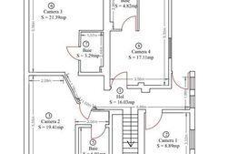 Vila cu 10 camere, 250 mp, zona Marasti, curte privata