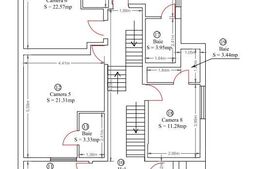 Vila cu 10 camere, 250 mp, zona Marasti, curte privata
