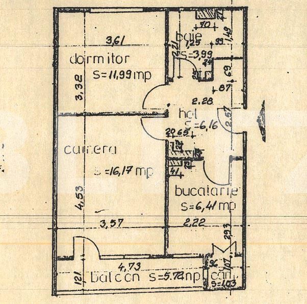 Apartament de vânzare 2 camere Gruia - 107598AV | BLITZ Cluj-Napoca | Poza1