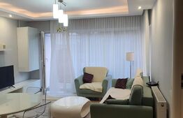 Apartament de 3 camere, 61 mp, 2 balcoane, mobilat utilat lux, zona Mircea Eliade