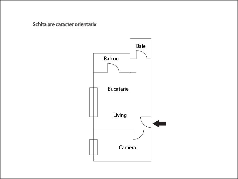 Garsonieră de vânzare Floreşti - 1077AV | BLITZ Cluj-Napoca | Poza1