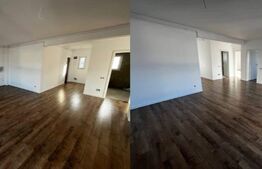 Apartament in vila, partial finisat, 3 camere, 74 mp, incalzire in pardoseala, la 5 minute de VIVO