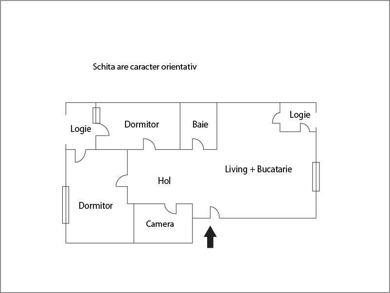 Apartament de vânzare 2 camere Floreşti - 1079AV | BLITZ Cluj-Napoca | Poza1