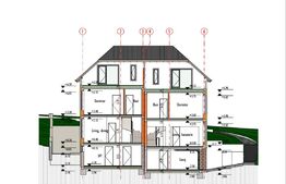 Teren cu autorizatie de construire duplex in Dambul Rotund 
