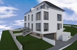 Teren cu autorizatie de construire duplex in Dambul Rotund 