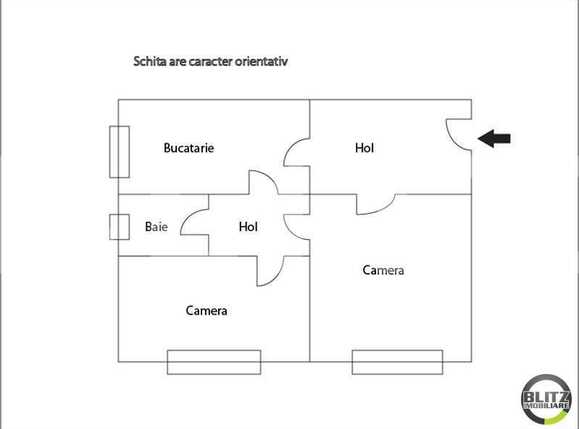 Apartament de vânzare 2 camere Gheorgheni - 1082AV | BLITZ Cluj-Napoca | Poza9