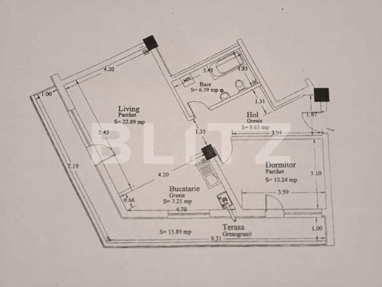 Apartament de vânzare 2 camere Marasti - 108234AV | BLITZ Cluj-Napoca | Poza1