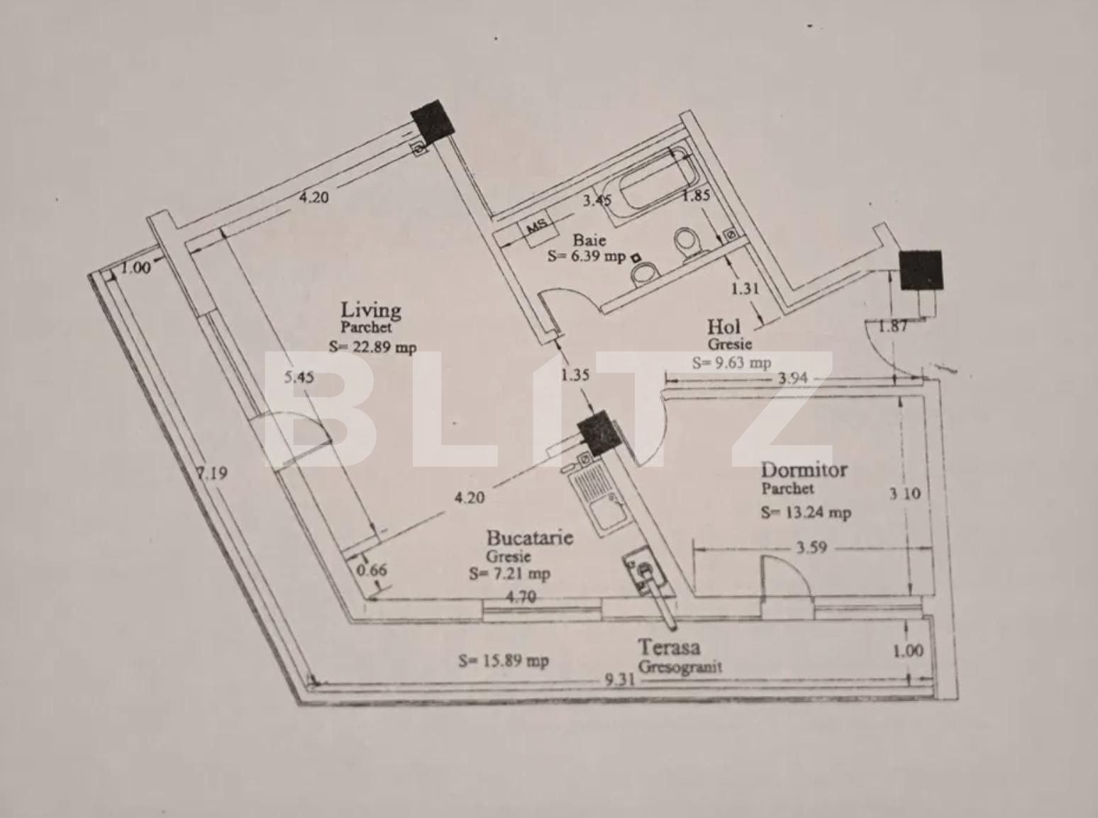 Apartament de vânzare 2 camere Marasti - 108234AV | BLITZ Cluj-Napoca | Poza1