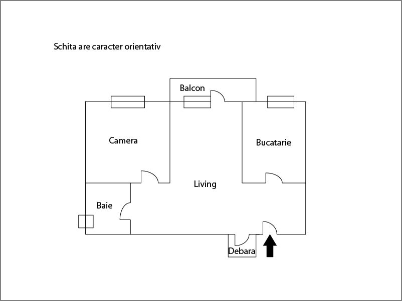 Apartament de vânzare 2 camere Grigorescu - 1083AV | BLITZ Cluj-Napoca | Poza1