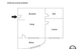 2 camere, 39 mp, imobil reabilitat termic, zona Corneliu Coposu! Parcare cu CF!