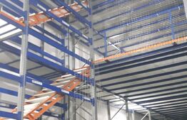 Hala pe nivele,  pentru depozitare 