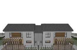 Duplex de vanzare , predare semifinisat, 129 mp, 280 teren, zona Terra 