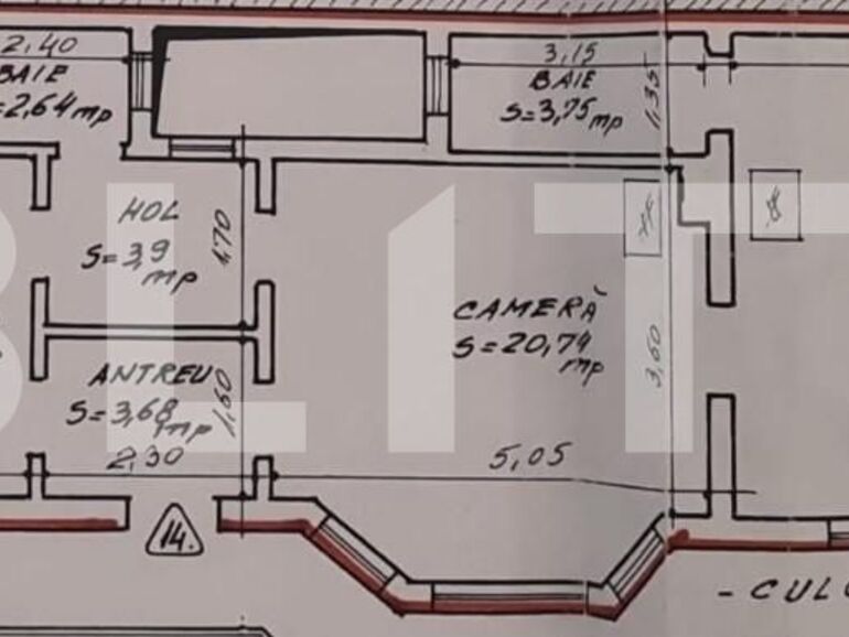 Apartament de vânzare 2 camere Central - 109283AV | BLITZ Cluj-Napoca | Poza1