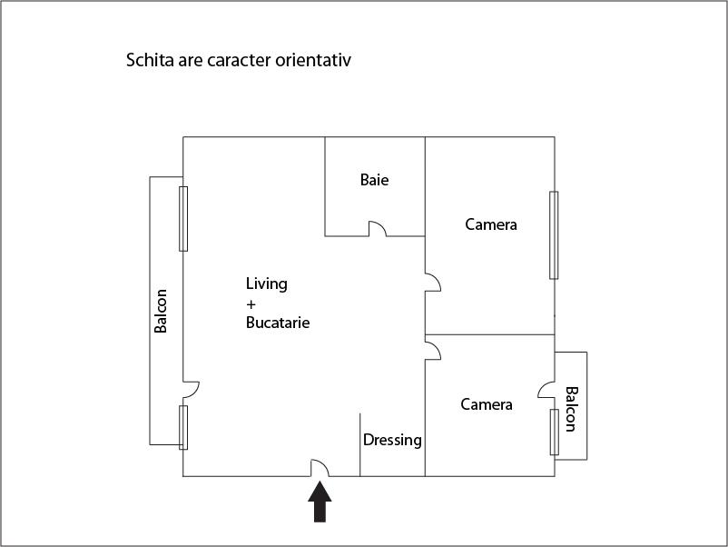 Apartament de vânzare 3 camere Floreşti - 1094AV | BLITZ Cluj-Napoca | Poza1