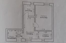 Casa in zona centrala, 39 mp utili, doua camere, zona Piata Mihai Viteazul
