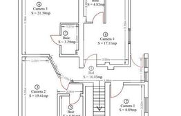Vila cu 10 camere, 250 mp, zona Marasti, curte privata