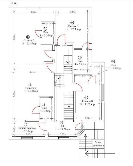 Casa de închiriat 10 camere Marasti - 109467CI | BLITZ Cluj-Napoca | Poza5