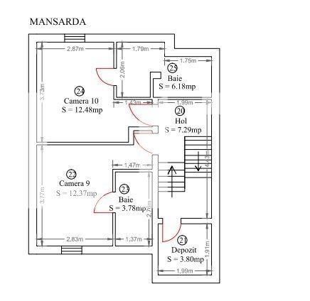 Casa de închiriat 10 camere Marasti - 109467CI | BLITZ Cluj-Napoca | Poza6