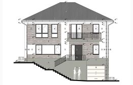 Casa individuala cu garaj, 200 mp utili, 600 mp teren, Faget Nord 