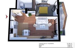 Apartament 2 camere, semidecomandat | Grand Park Residence