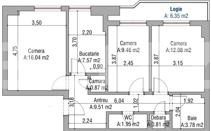 Apartament de vânzare 3 camere Marasti - 109771AV | BLITZ Cluj-Napoca | Poza8