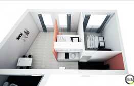 2 camere, 48 mp, terasa, parcare, zona strazii Paris! Complet mobilat!