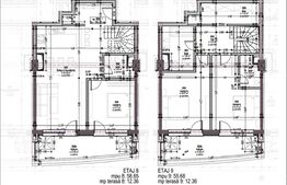 Apartament exclusivist de 4 camere pe 2 nivele, 3 bai, 115mp panorama, Complex Wings