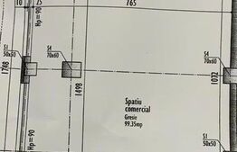 Spatiu comercial 110mp, open space, finisat, zona strazii Paris