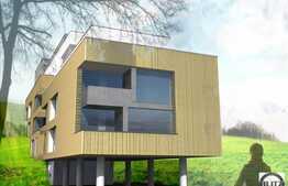 3 camere, semifinisat, 93 mp utili, imobil nou, zona linistita