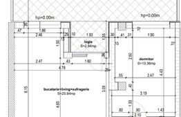 Exclusiv! Apartament cu 3 camere 58 m2 , cu terasa de 45 m2 , parcare subterana,  cartier Buna Ziua