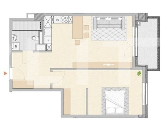 Apartament de vânzare 2 camere Semicentral - 110076AV | BLITZ Cluj-Napoca | Poza3