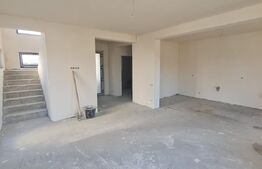 Casa tip duplex, cu 4 camere si 400 mp de teren, incalzire in pardoseala, zona centrala, Gilau