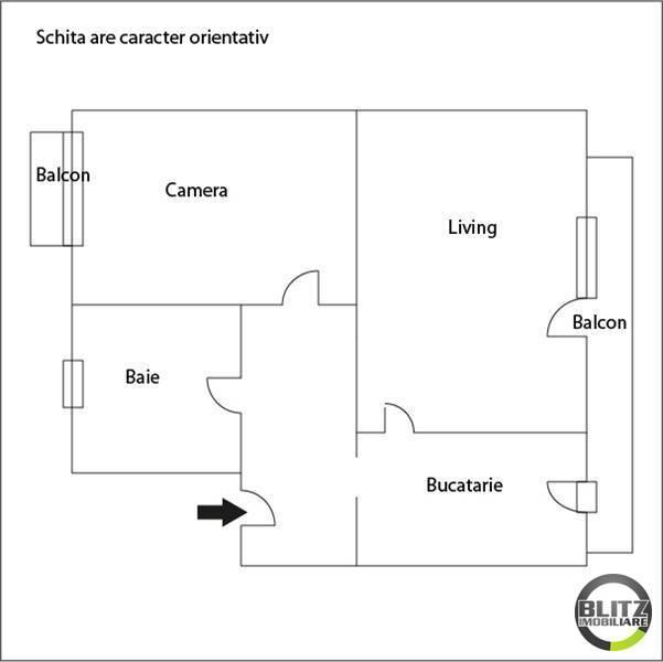 Apartament de vânzare 2 camere Floreşti - 11032AV | BLITZ Cluj-Napoca | Poza1