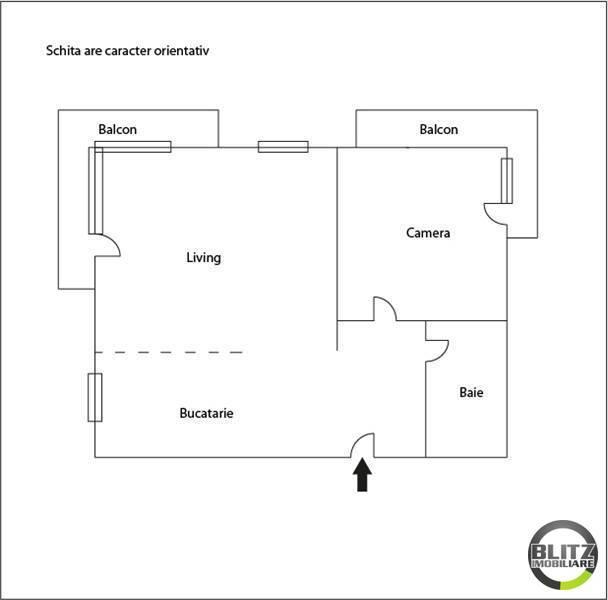 Apartament de vânzare 2 camere Floreşti - 11036AV | BLITZ Cluj-Napoca | Poza1