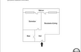 Apartament 2 camere, 52 mp, imobil nou, terasa 12,5 mp, zona strazii Buna Ziua