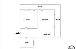 Vanzare 2 camere, 53 mp utili, balcon, etaj intermediar, zona strazii Mehedinti!