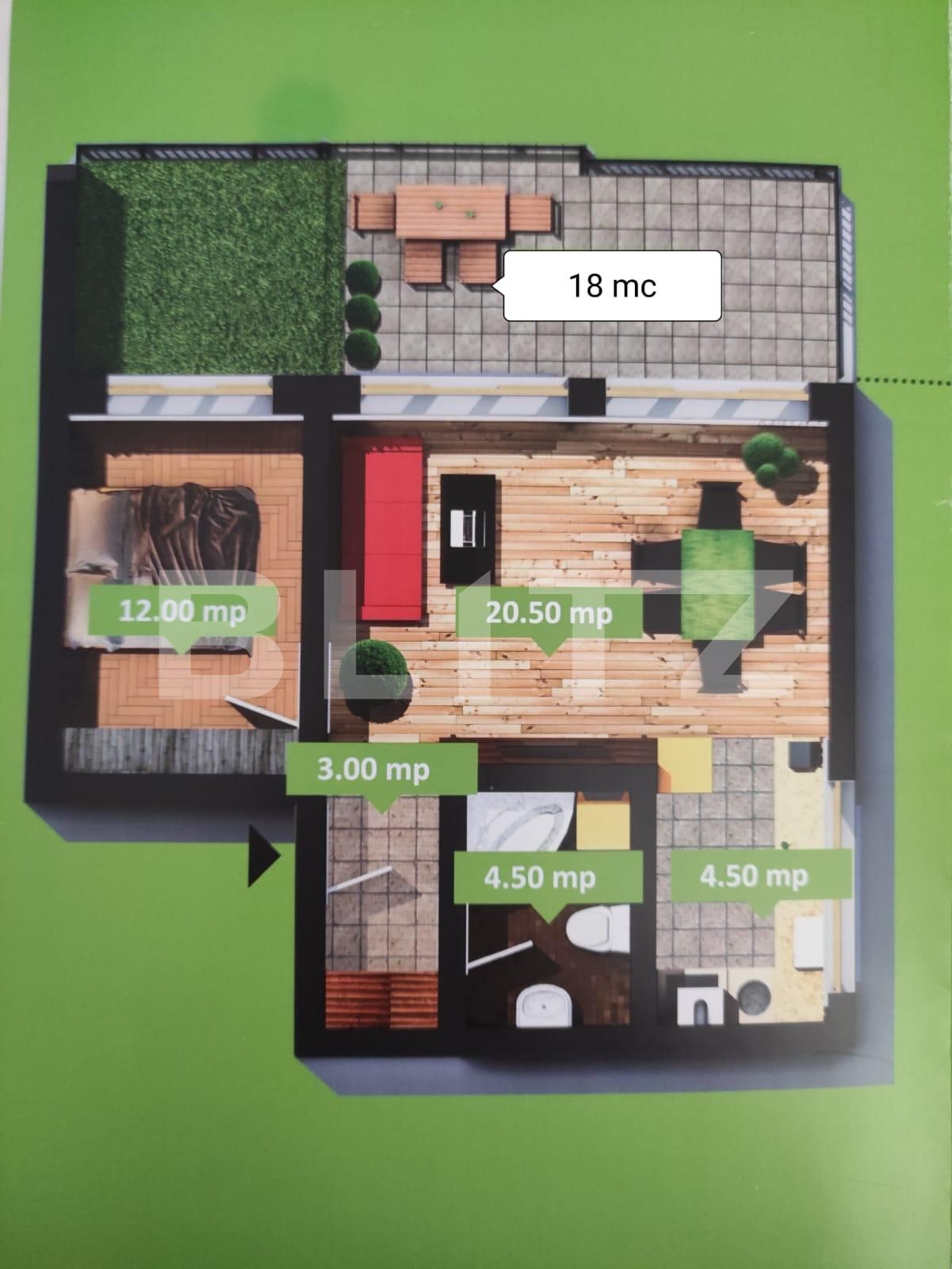 Apartament de vânzare 2 camere Manastur - 110498AV | BLITZ Cluj-Napoca | Poza1