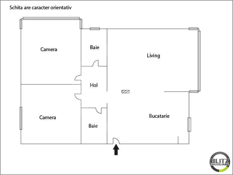 Apartament de vânzare 3 camere Marasti - 1105AV | BLITZ Cluj-Napoca | Poza1