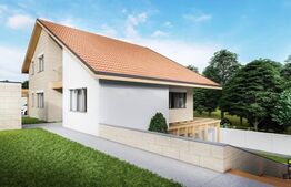 Casa individuala , semifinisat, 290 utili, 450 teren, Zona Corneliu Coposu