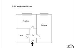 Apartament 1 camera, 30 mp utili, imobil izolat exterior, complet mobilat!