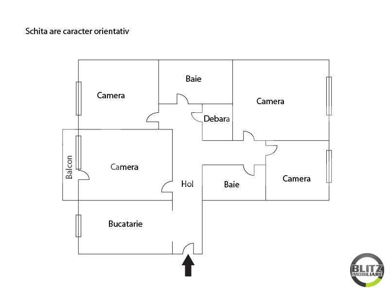 Apartament de vânzare 4 camere Manastur - 11080AV | BLITZ Cluj-Napoca | Poza10