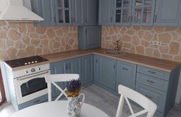 Apartament de vanzare cu  gradina si boxa, 2 camere, mobilat si utilat, zona Campului