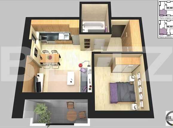 Apartament de vânzare 2 camere Iris - 11094AV | BLITZ Cluj-Napoca | Poza9