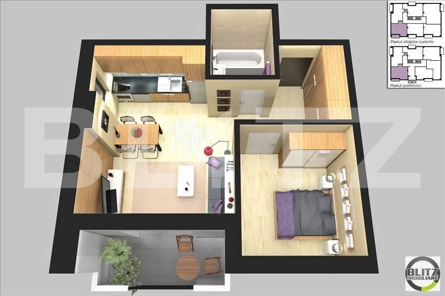 Apartament de vânzare 2 camere Iris - 11094AV | BLITZ Cluj-Napoca | Poza9