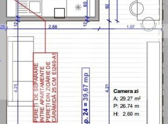 Garsonieră de vânzare Floreşti - 111015AV | BLITZ Cluj-Napoca | Poza1