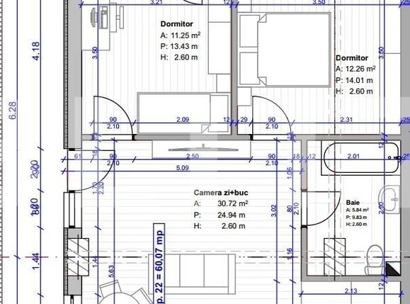 Apartament de vânzare 3 camere Floreşti - 111022AV | BLITZ Cluj-Napoca | Poza1