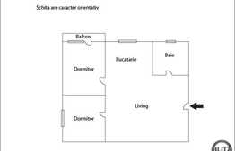 Apartament de vanzare cu 3 camere, 63 mp, zona Somesului! A.C. Loc parcare!